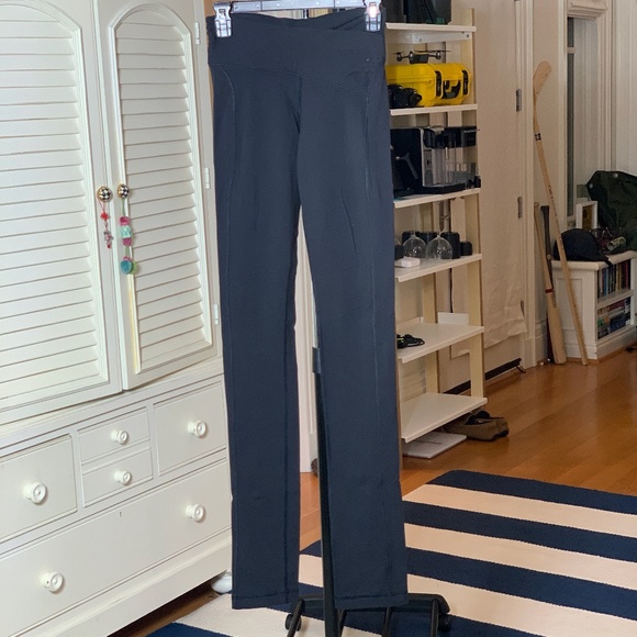 lululemon athletica Pants - Lululemon Straight Leg Leggings w/ Cross Waist